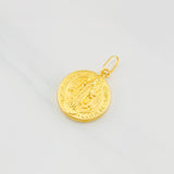 Dije San Benito 0.9g / 2.1cm Oro Amarillo 18K