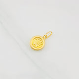Dije Corona 0.5g / 1.7cm Oro Amarillo 18K
