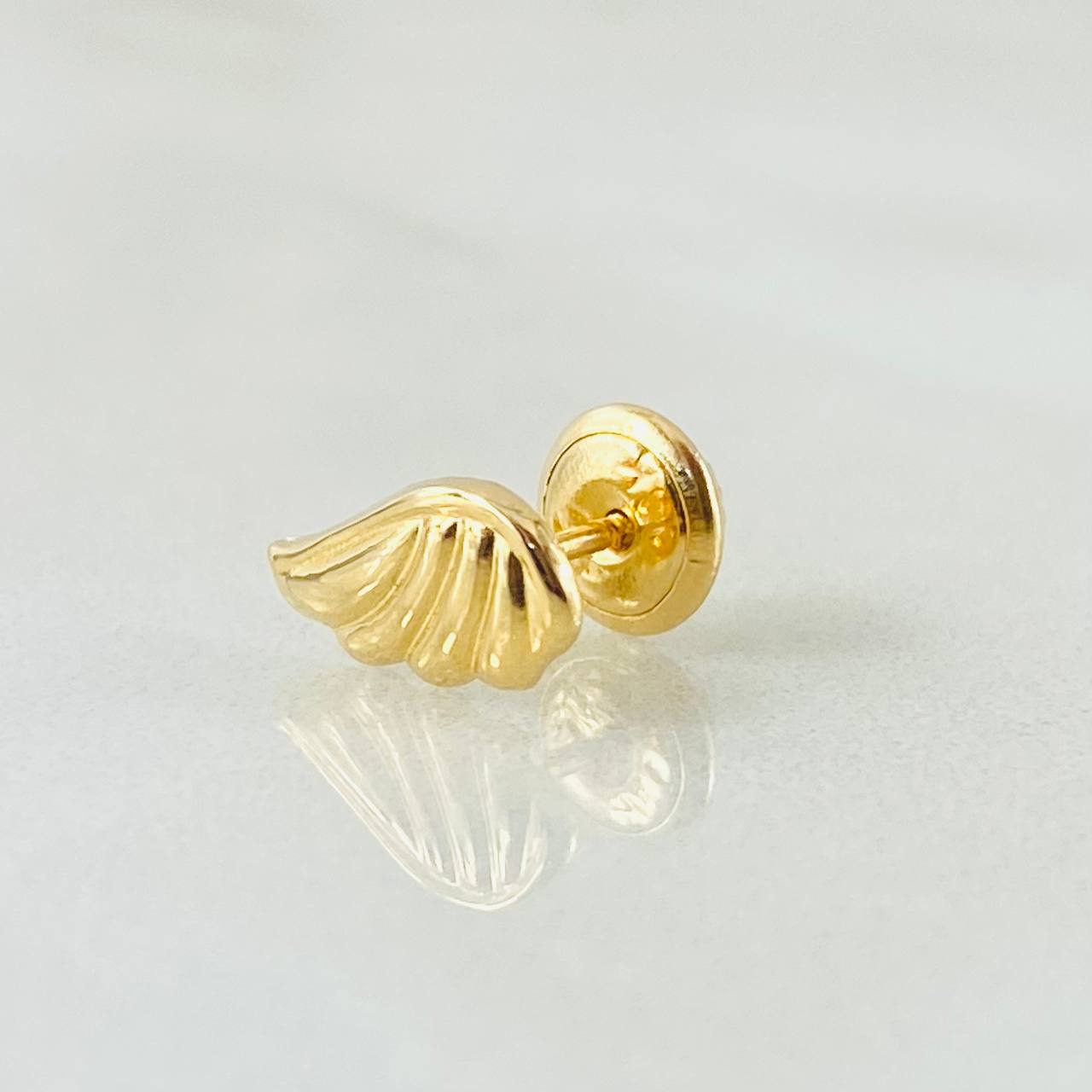 Piercing Ala 0.3gr / 1cm / Oro Amarillo Nac.Esp. 18K