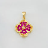 Dije Trebol 2.9 g / 2 cm Oro Amarillo 18K