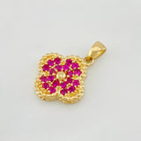 Dije Trebol 2.9 g / 2 cm Oro Amarillo 18K