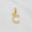 Dije Corona Letra C 1.3 g / 2.4 cm Oro Amarillo 18K