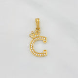 Dije Corona Letra C 1.3 g / 2.4 cm Oro Amarillo 18K