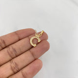 Dije Corona Letra C 1.3 g / 2.4 cm Oro Amarillo 18K