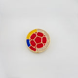 Herraje Escudo Selección 2.6 g / 1.5 cm Oro Amarillo 18K