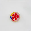 Herraje Escudo Selección 2.45 g / 1.5 cm Oro Rosa 18K