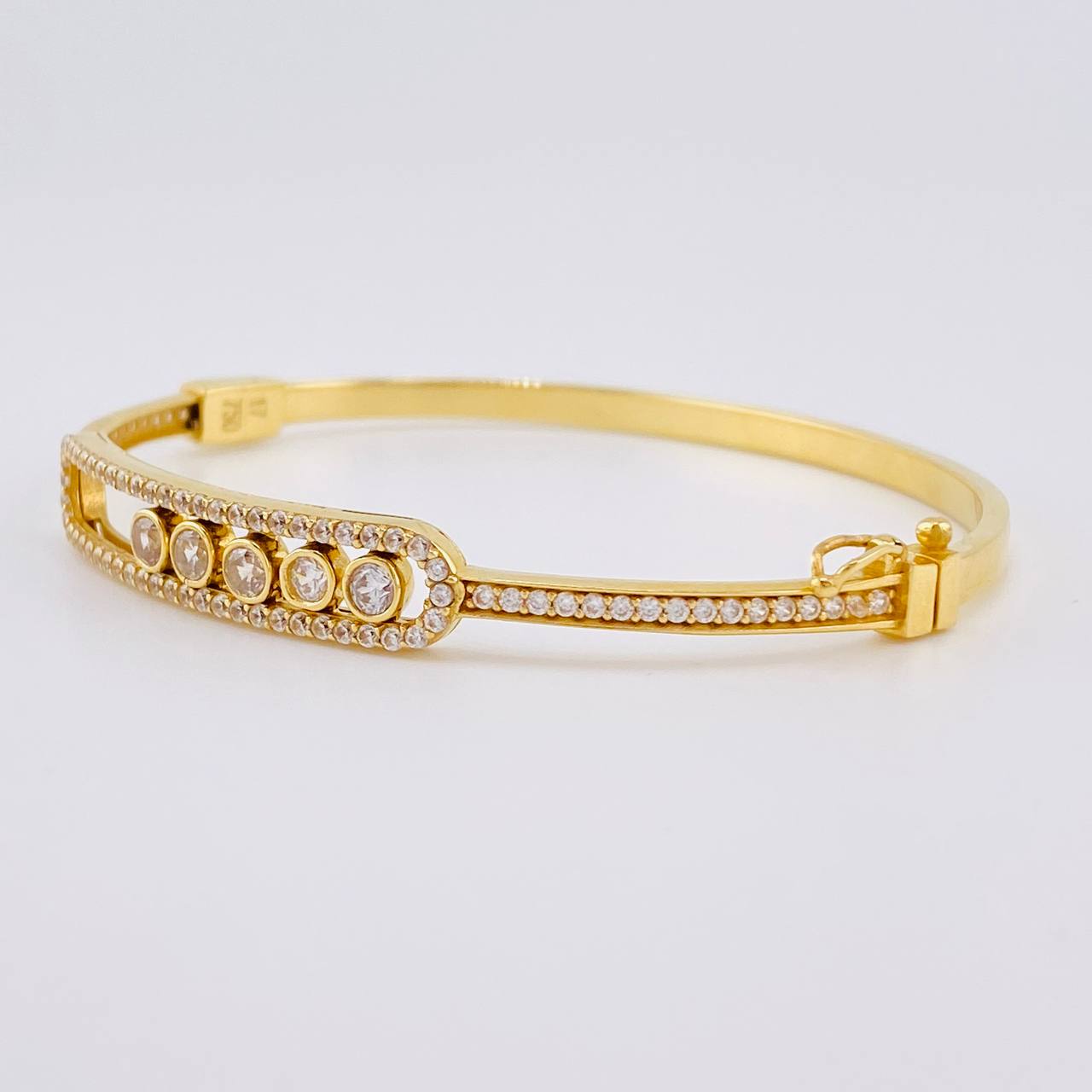 Pulso Msk 10.8g / 18cm / 3mm Oro Amarillo 18K