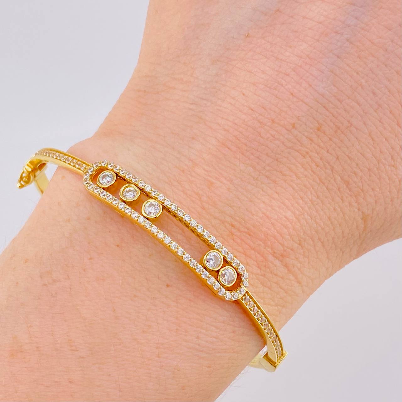 Pulso Msk 10.8g / 18cm / 3mm Oro Amarillo 18K
