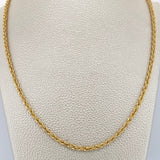 Cadena Lazo 7.35gr / 60cm / 3mm Oro Amarillo +3 $