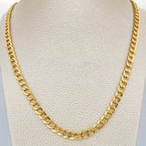 Cadena Cubana 12.8gr / 60.7cm / 5.7mm Oro Amarillo +1 18K %