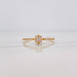 Anillo Solitario Churumbela 1.6 g / T7 3/4 Oro Amarillo 18K