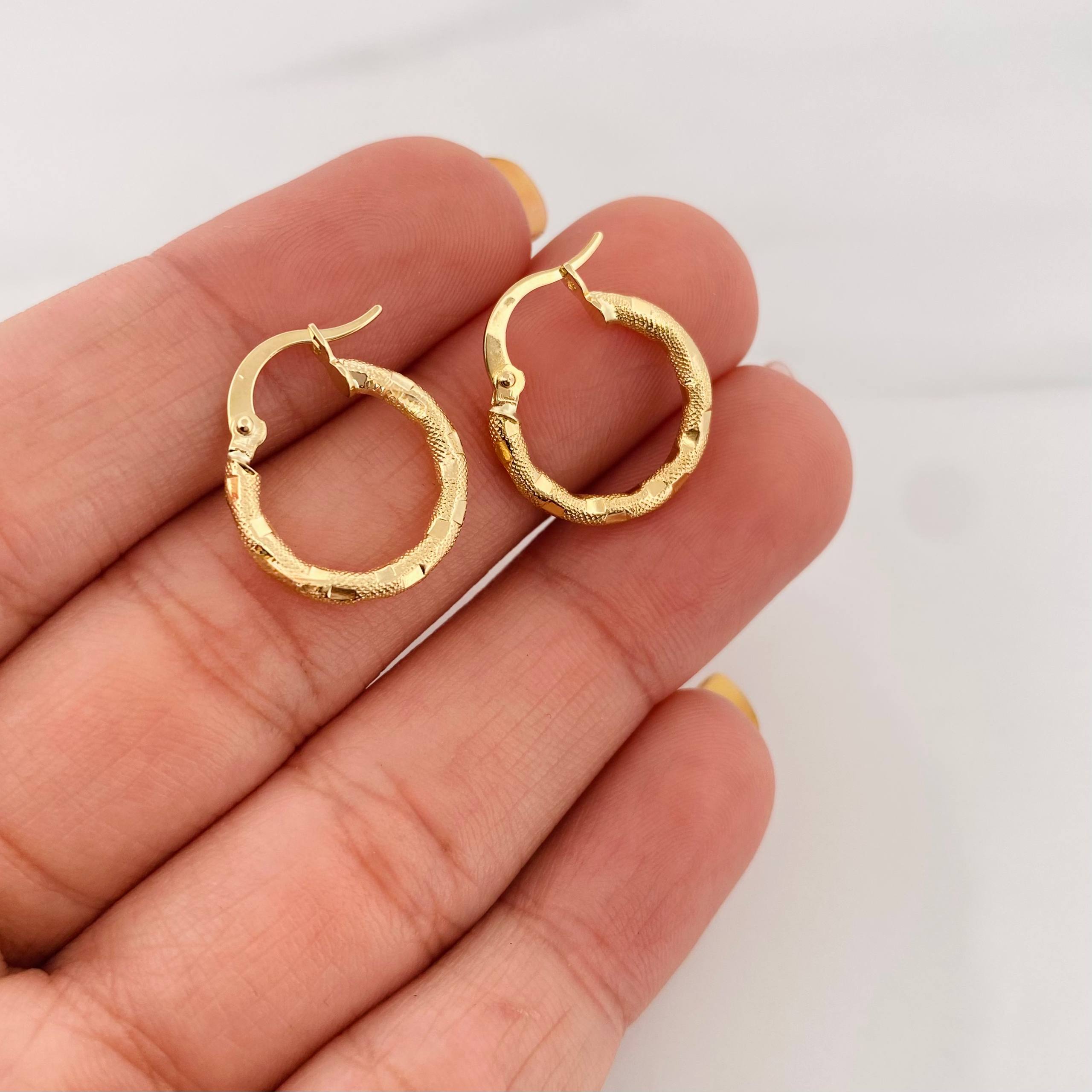 Candongas Kataleya 1.3 g / 2 cm Oro Amarillo 18K