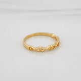 Anillo Infinitos 1.6 g / T6 3/4 Oro Amarillo 18K