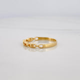 Anillo Infinitos 1.6 g / T6 3/4 Oro Amarillo 18K