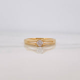 Anillo Solitario 2.05 g / T6 3/4 Oro Amarillo 18K