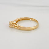 Anillo Solitario 2.05 g / T6 3/4 Oro Amarillo 18K