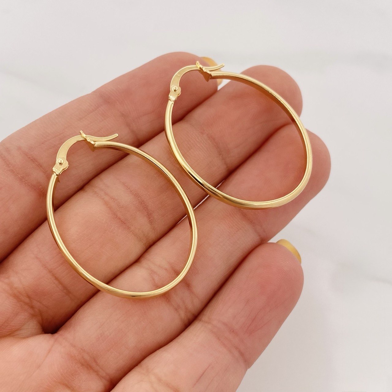 Candongas Taliana 1.8 g / 3.3 cm Oro Amarillo 18K