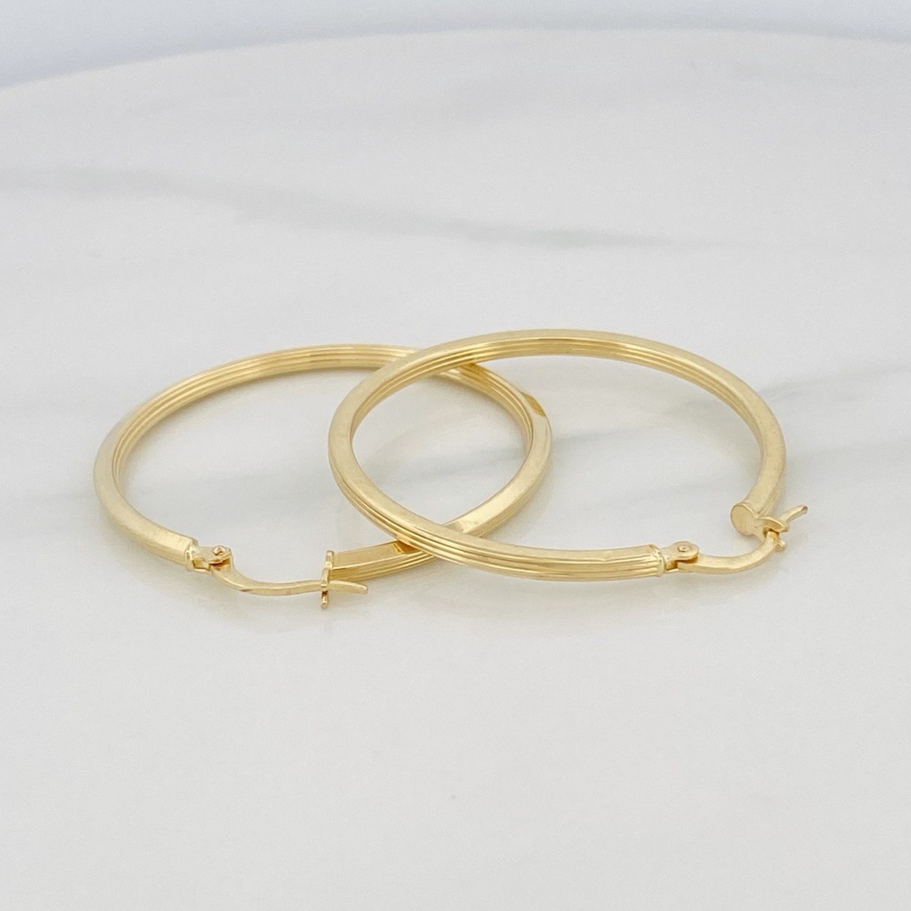 Candongas Andy 2.75 g / 4 cm Oro Amarillo 18K