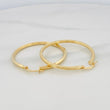 Candongas Andy 1.75 g / 2.5 cm Oro Amarillo 18K