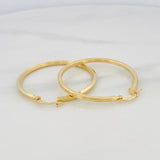 Candongas Andy 2.75 g / 4 cm Oro Amarillo 18K