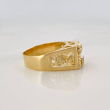 Anillo Palmera 4.75 g / T9 1/2 Oro Amarillo 18K