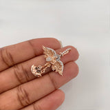 Dije San Miguel Arcangel 4.45 g / 3.5 cm Tres Oros 18K