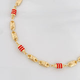 Pulso Rustico Corona 3.35 g / 18 cm / 4 mm Oro Amarillo 18K