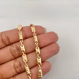 Pulso Rustico Corona 3.8 g / 18 cm / 4.15 mm Oro Amarillo 18K