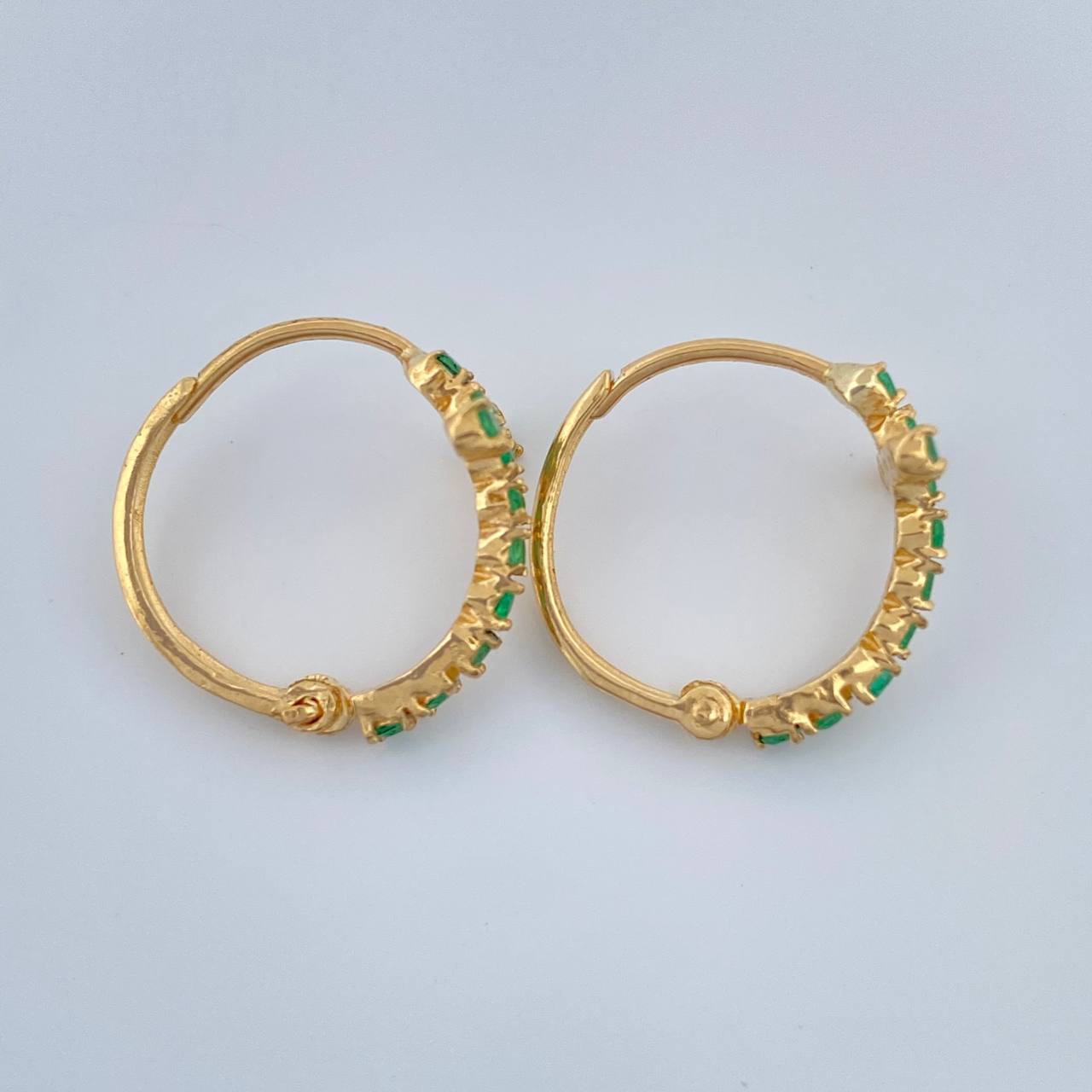 Candongas Cruz 2.25gr / 1.5cm / Oro Amarillo 18K %