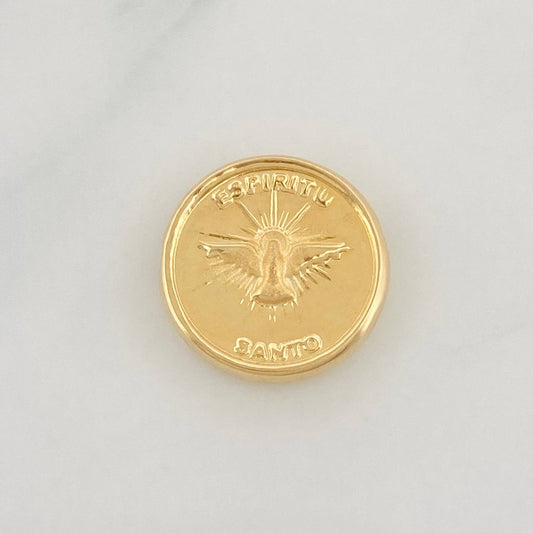 Herraje Espiritu Santo 0.9g / 1.5cm Oro Amarillo 18K