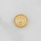 Herraje Corona 0.55g / 1.1cm Oro Amarillo 18K
