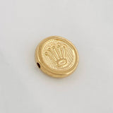 Herraje Corona 0.55g / 1.1cm Oro Amarillo 18K