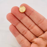 Herraje Corona 0.55g / 1.1cm Oro Amarillo 18K
