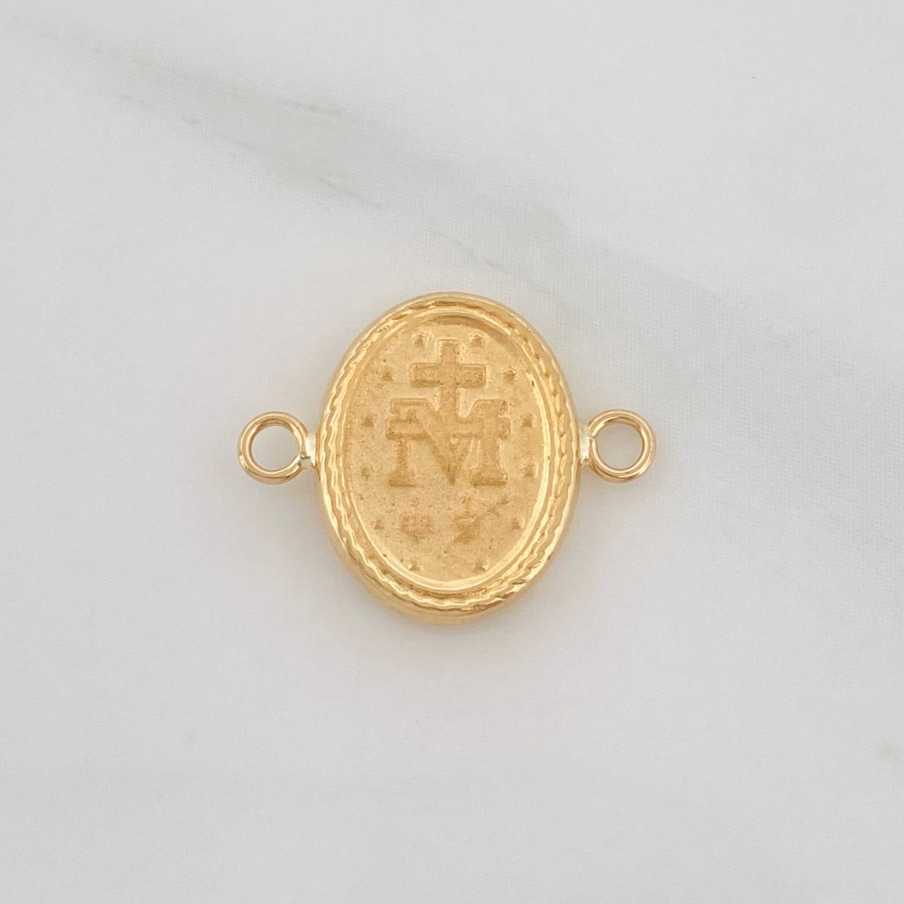 Herraje Virgen Milagrosa 0.55g / 1.5cm Oro Amarillo 18K