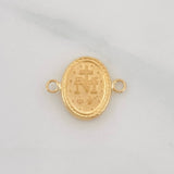 Herraje Virgen Milagrosa 0.55g / 1.5cm Oro Amarillo 18K