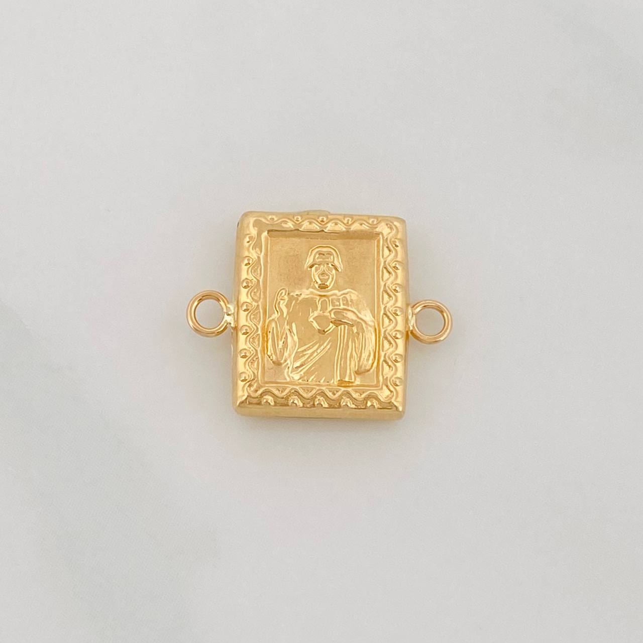 Herraje Sagrado Corazon de Jesus 0.7g / 1.6cm Oro Amarillo 18K