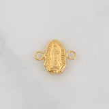 Herraje Virgen de Guadalupe 0.35g / 1.2cm Oro Amarillo 18K