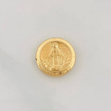 Herraje Virgen Milagrosa 0.6g / 1.2cm Oro Amarillo 18K