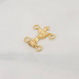 Herraje San Miguel Arcangel 0.35g / 1.2cm Oro Amarillo 18K