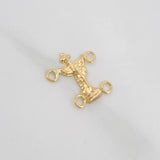 Herraje San Miguel Arcangel 0.35g / 1.2cm Oro Amarillo 18K