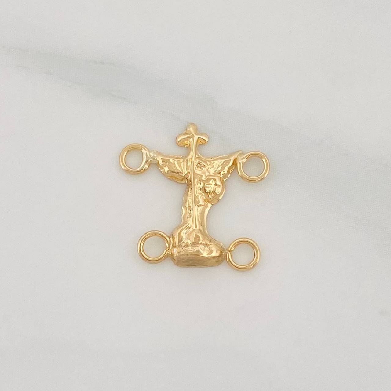 Herraje San Miguel Arcangel 0.35g / 1.2cm Oro Amarillo 18K
