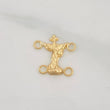 Herraje San Miguel Arcangel 0.35g / 1.2cm Oro Amarillo 18K