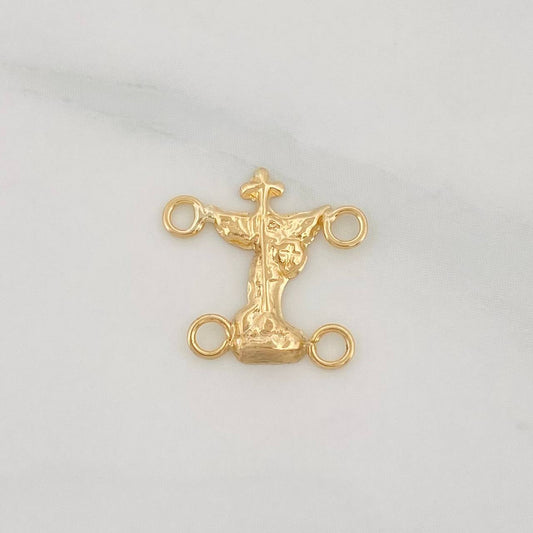 Herraje San Miguel Arcangel 0.35g / 1.2cm Oro Amarillo 18K