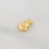 Herraje Bolsa Dinero 0.25g / 1cm Oro Amarillo 18K