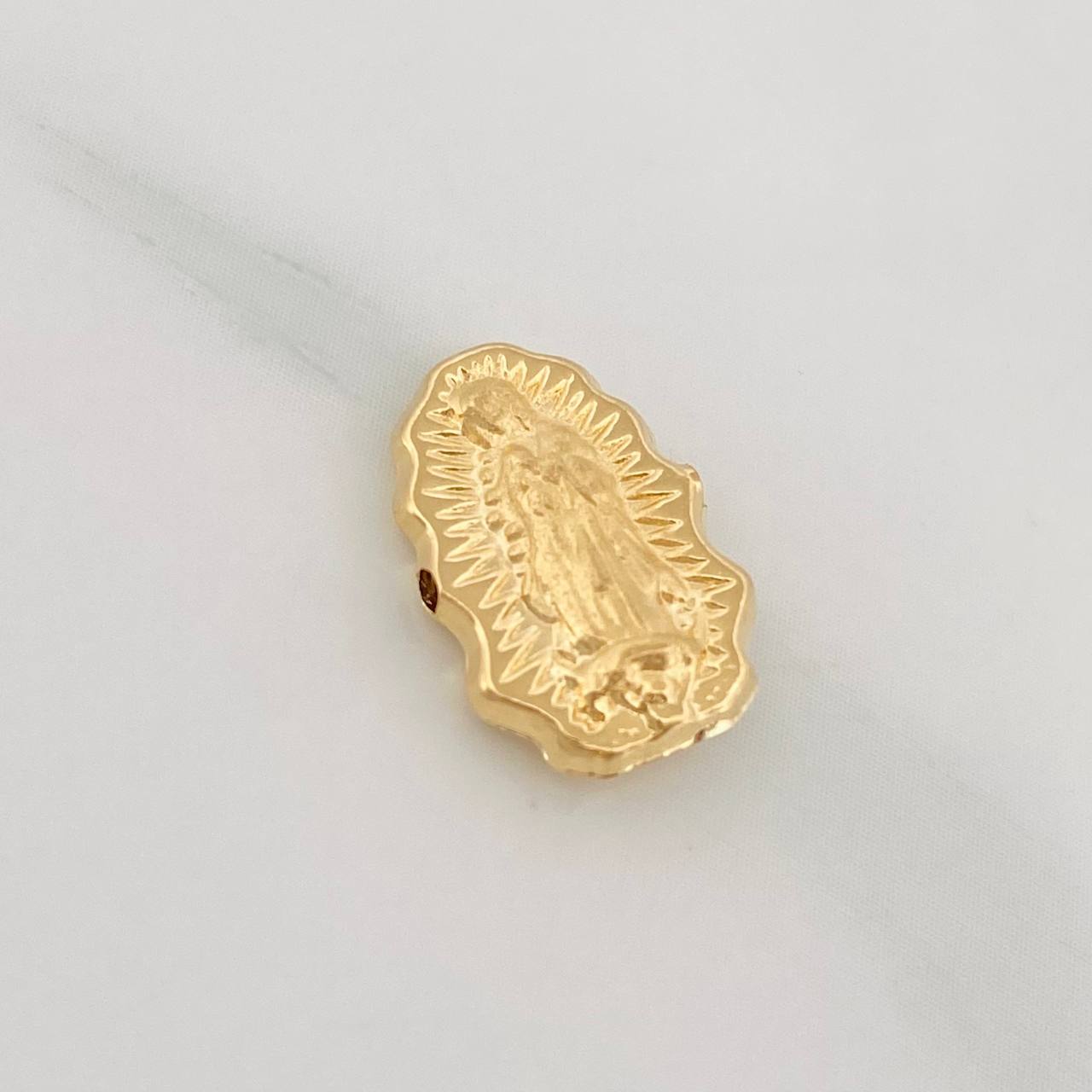 Herraje Virgen de Guadalupe 0.55g / 1.4cm Oro Amarillo 18K