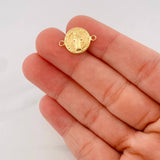 Herraje San Benito 0.8g / 1.7cm Oro Amarillo 18K