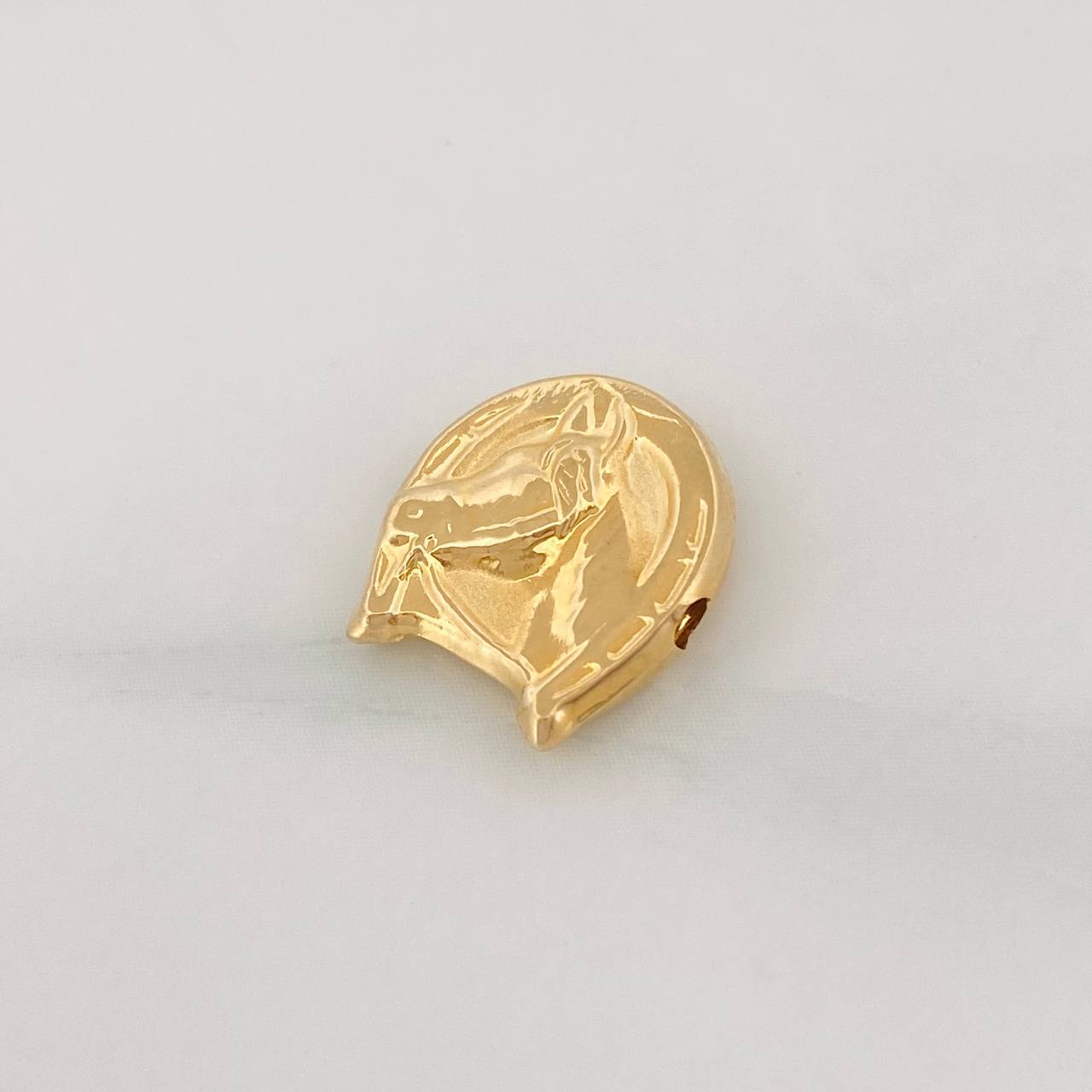 Herraje Herradura Caballo 0.55g / 1.3cm Oro Amarillo 18K