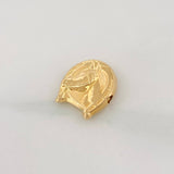 Herraje Herradura Caballo 0.55g / 1.3cm Oro Amarillo 18K