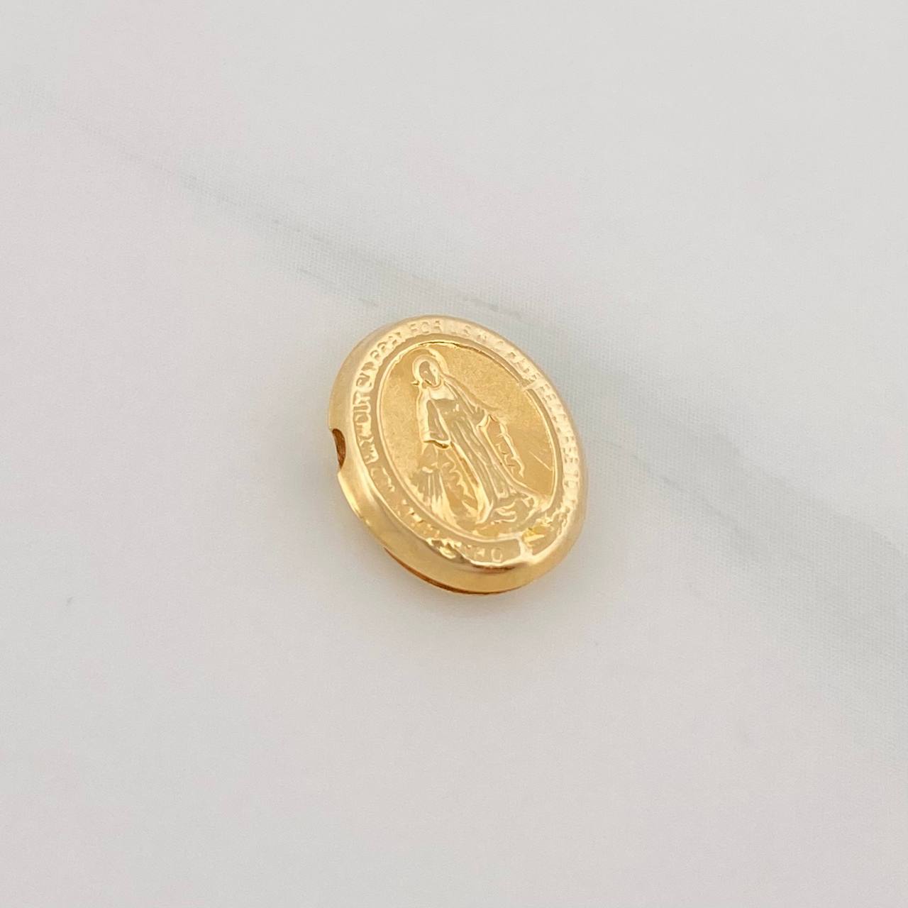 Herraje Virgen Milagrosa 0.4g / 1cm Oro Amarillo 18K