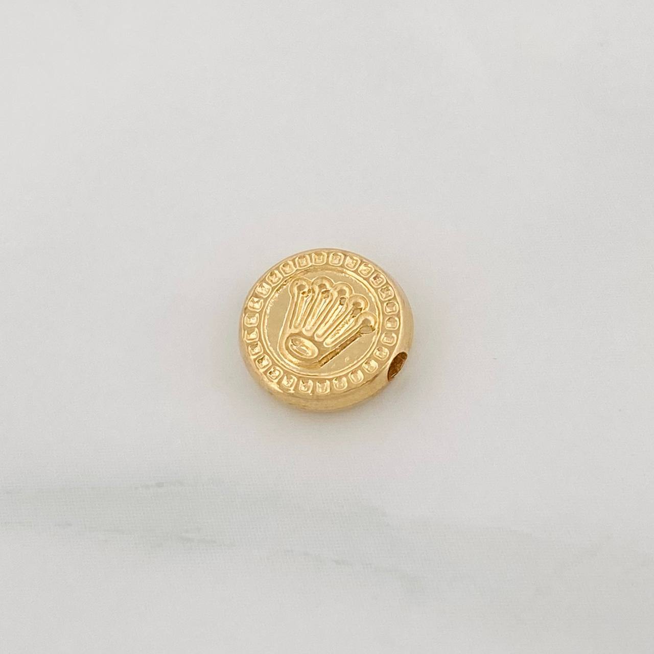 Herraje Corona 0.3g / 0.8cm Oro Amarillo 18K